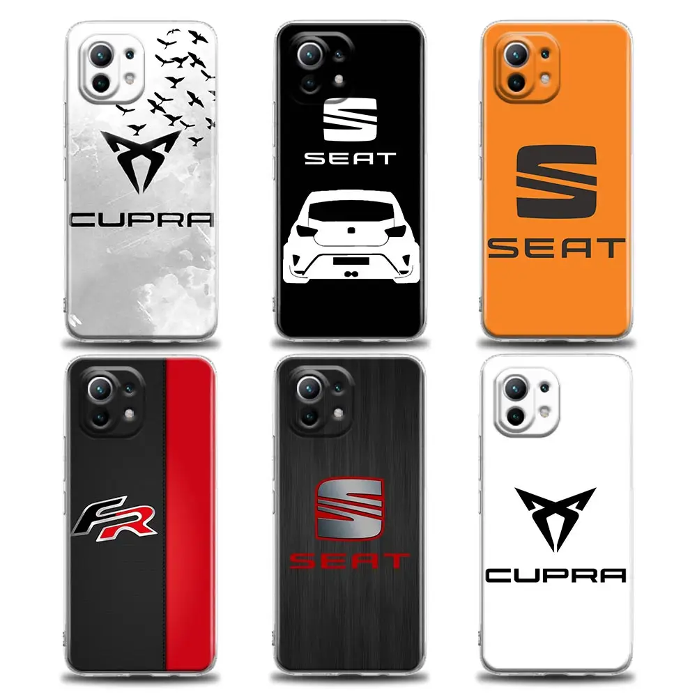

Clear Phone Case for Xiaomi Mi 11 10 Lite 10T Note 10 Mi 9 SE 11T Pro Poco X2 M3 F3 X3 M4 Soft Silicone 3D Seat Car