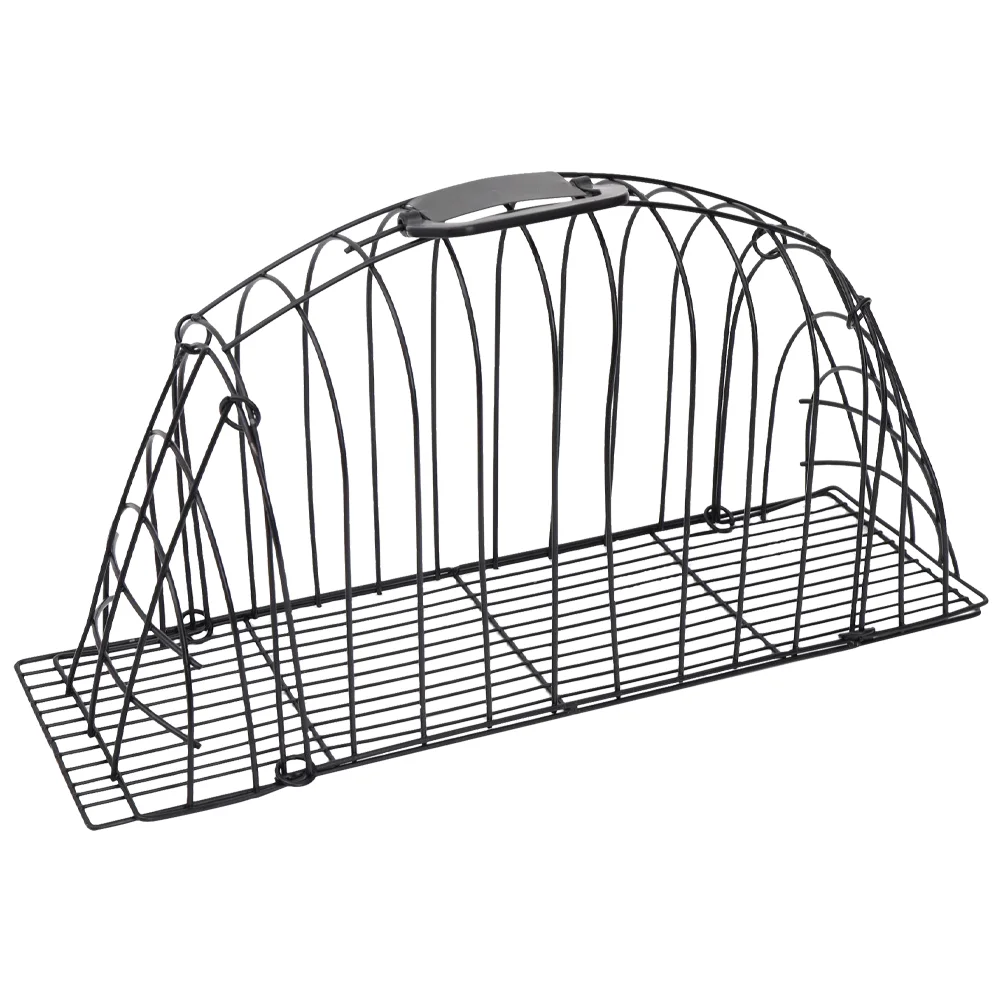 

Pet Bath Cage Portable Blow Dryer Wear-resistant Cat Shower Grooming Medium Netting Stainless Steel Mesh Scratch- Accessory
