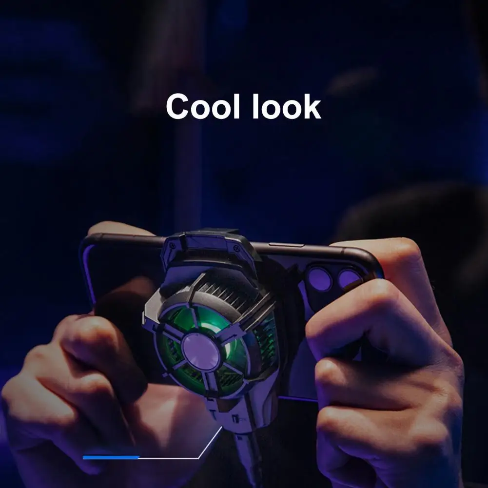 

FlyDiGi PRO2 Mini Phone Cooler Removable Wide Compatibility Portable 10W Mini Practical Cellphone Cooling Radiator for Gaming