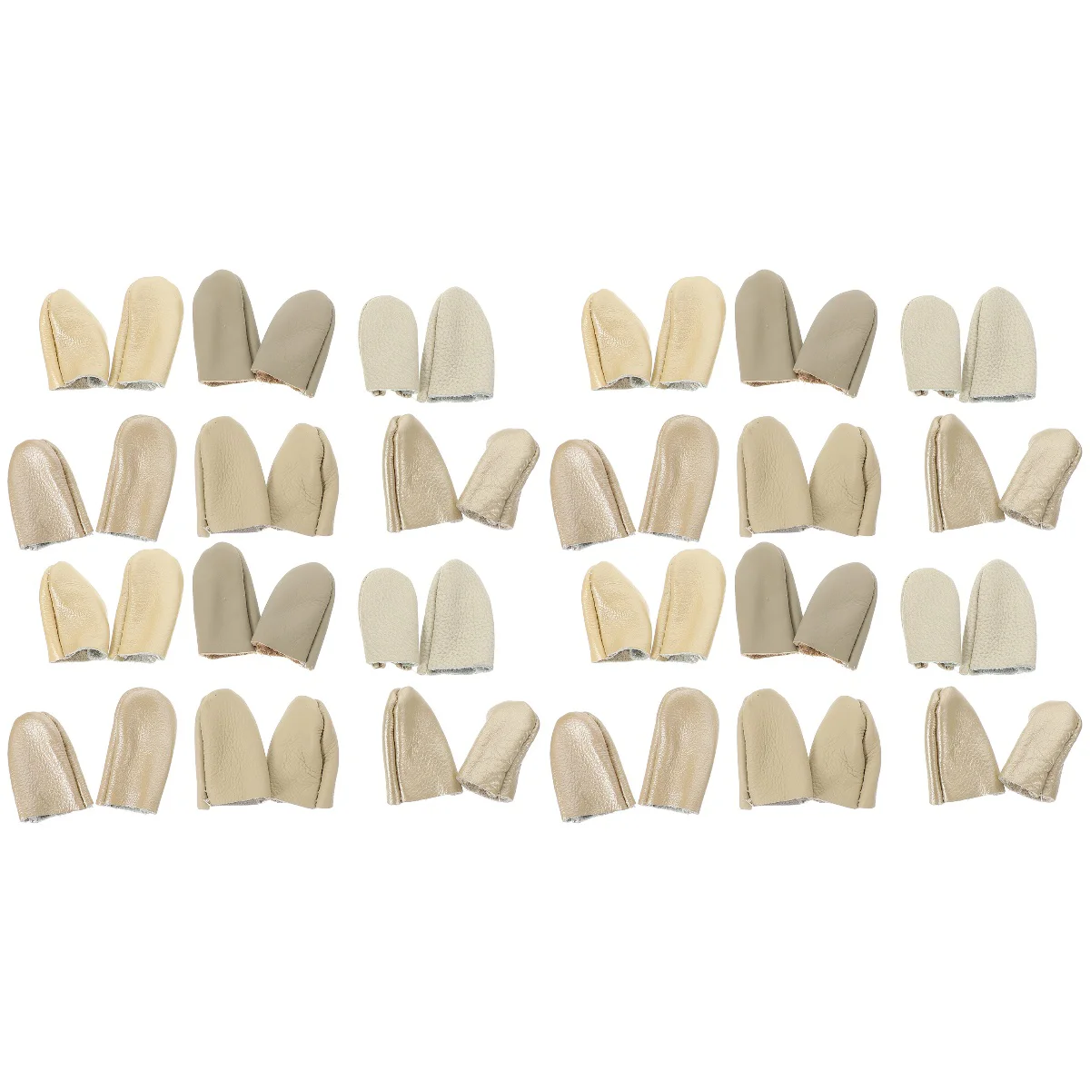 

Fingersewing Felting Protectors Cot Needle Guards Thimbles Thumb Cowhide Sleeve Supplies Neddlework Guard Cover Gloves Protector