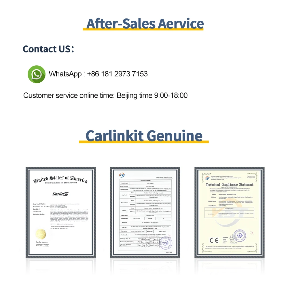 Carlinkit мини беспроводной CarPlay Ai Box Android Авто USB-ключ Plug and Play Youtube Netfix Разделенный