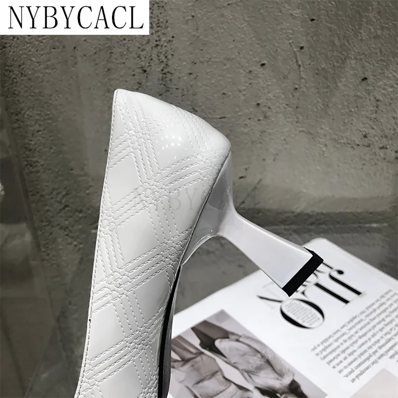 2022 New Brand Women Pumps Shoes Fashion Pointed Toe Shallow Slip On Sexy Ladies Party Dress Shoes Thin High Office Pumps