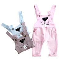 lawadka spring autumn cartoon baby boys girls overalls pants cotton casual jumpsuit for kids pants 2022 new toddler trousers