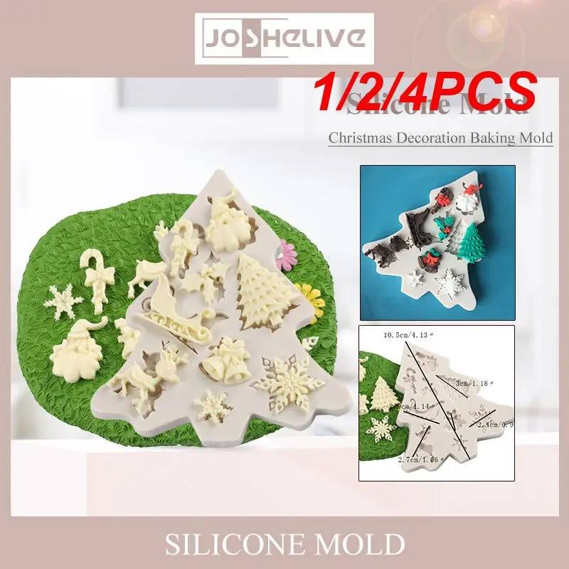 

1/2/4 шт., силиконовая форма для выпечки