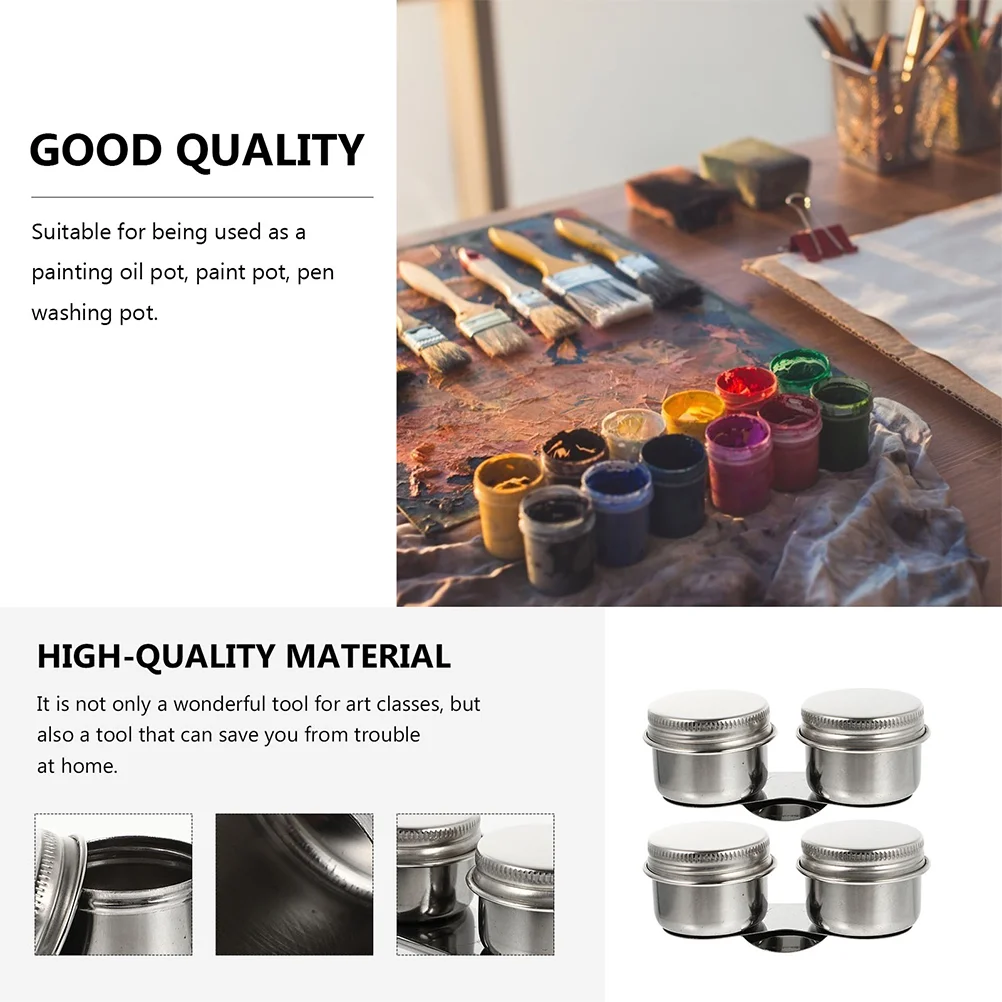 2 шт. шайба кисть для масляной живописи горшок акварельная смесь мытья очиститель