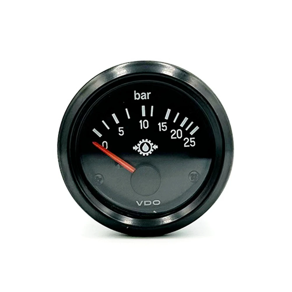 Манометр VDO 0-25 бар 24 В 52 мм для дизельных генераторов