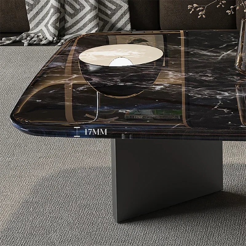 Современный журнальный столик в скандинавском стиле роскошный железный