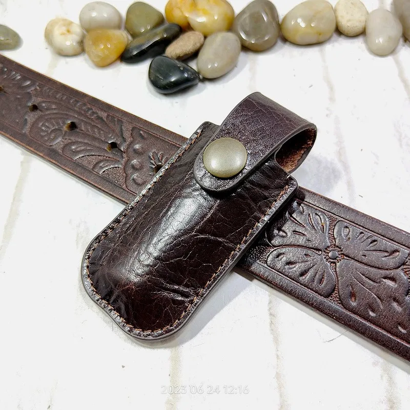 Blongk миниатюрная поясная сумка для ключей кожаный маленький чехол ремня