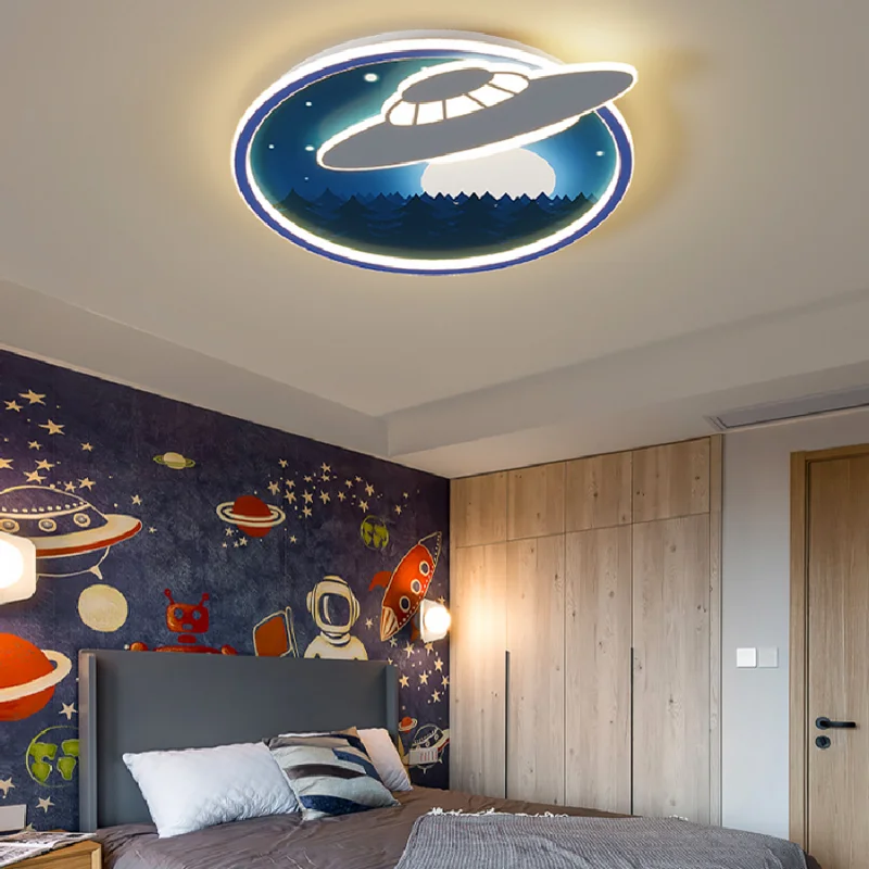 

nordic decoration home bedroom decor smart led lamps Ultra Thin kindergarten decoracion hogar moderno