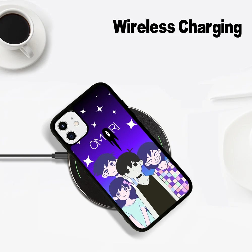 Game Omori Phone Case Magnetic For IPhone 16 14 13 12 11 15 Pro Max Plus Magsafe Wireless Charge Cover