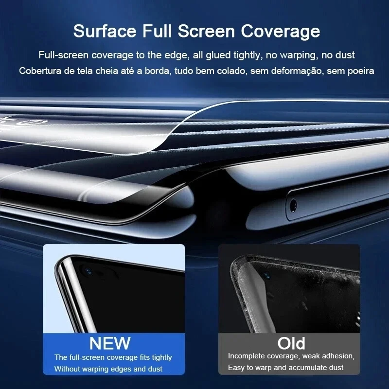 3PCS For Oneplus12 12R 11 Pro 11R 10 10R 10T 9 8 Nord CE4 3 2 Lite ACE3 N30 20 SE N300 200 5G Hydrogel Screen Protector