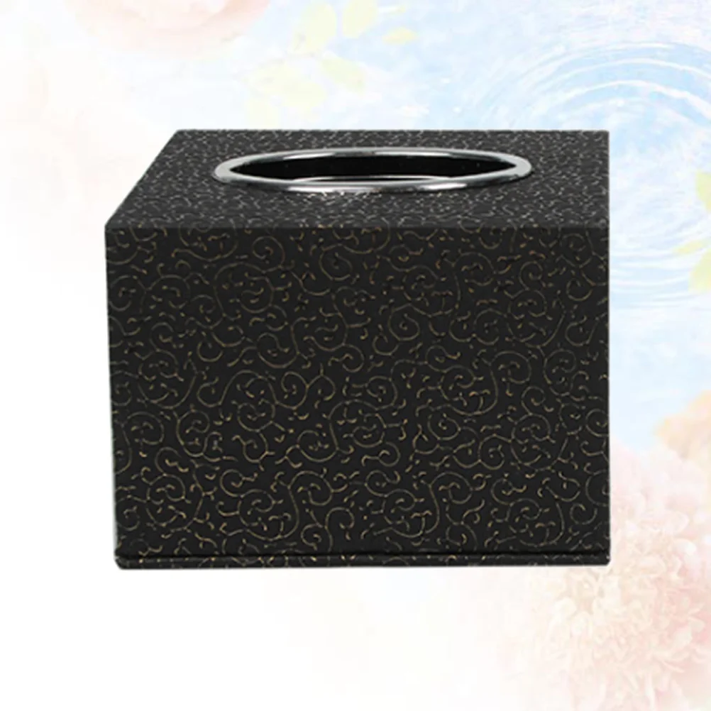 

Tissue Box Holder Coverblack Square Rectangularnapkin Home Cube Bathroom Tissues Car Storage Container Faux Casegreen 1 2Sensory