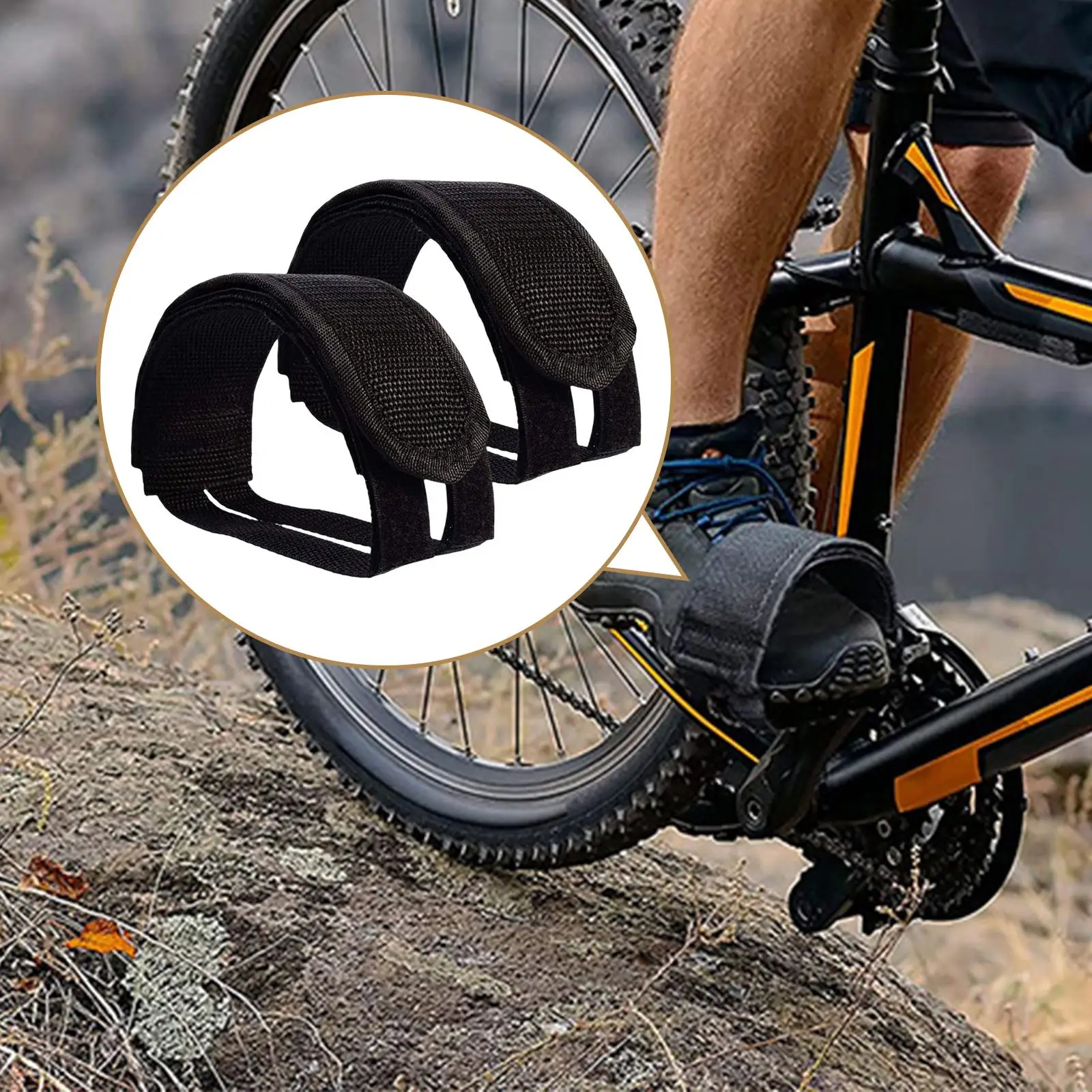 

Bike Pedal Band Footrest Band Replacement Washable Durable for