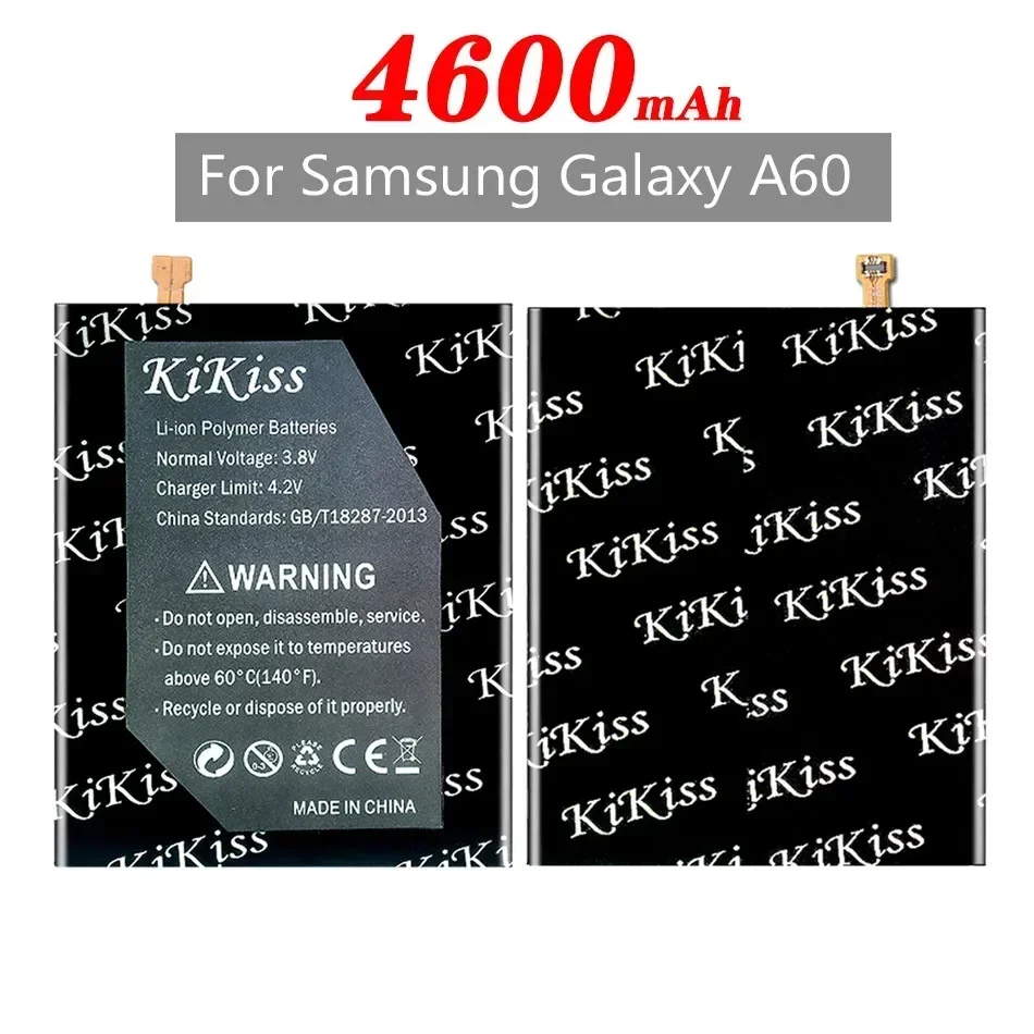 Аккумулятор KiKiss EB-BA606ABU 4600 мАч для Samsung Galaxy A60 M40 SM-A606F/DS SM-A6060 SM-A606F