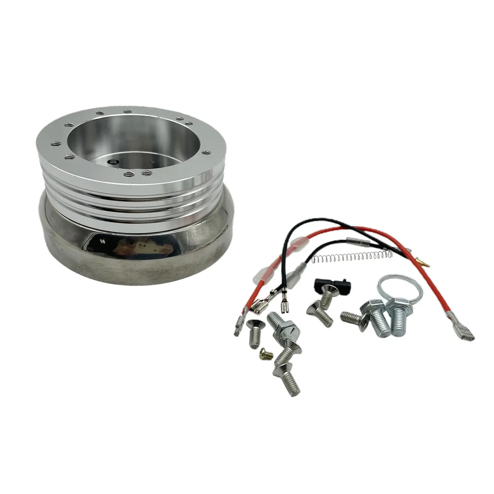 

5 & 6 Hole Billet Steering Wheel Adapter A01‐56P for Direct Replaces