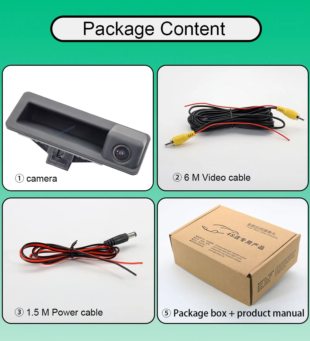 Для камеры заднего вида BMW 3 Series 5 X5 X1 X6 E39 E46 E53 E82 E84 E88 E90 E91 E92 E93 E60 E70 E71