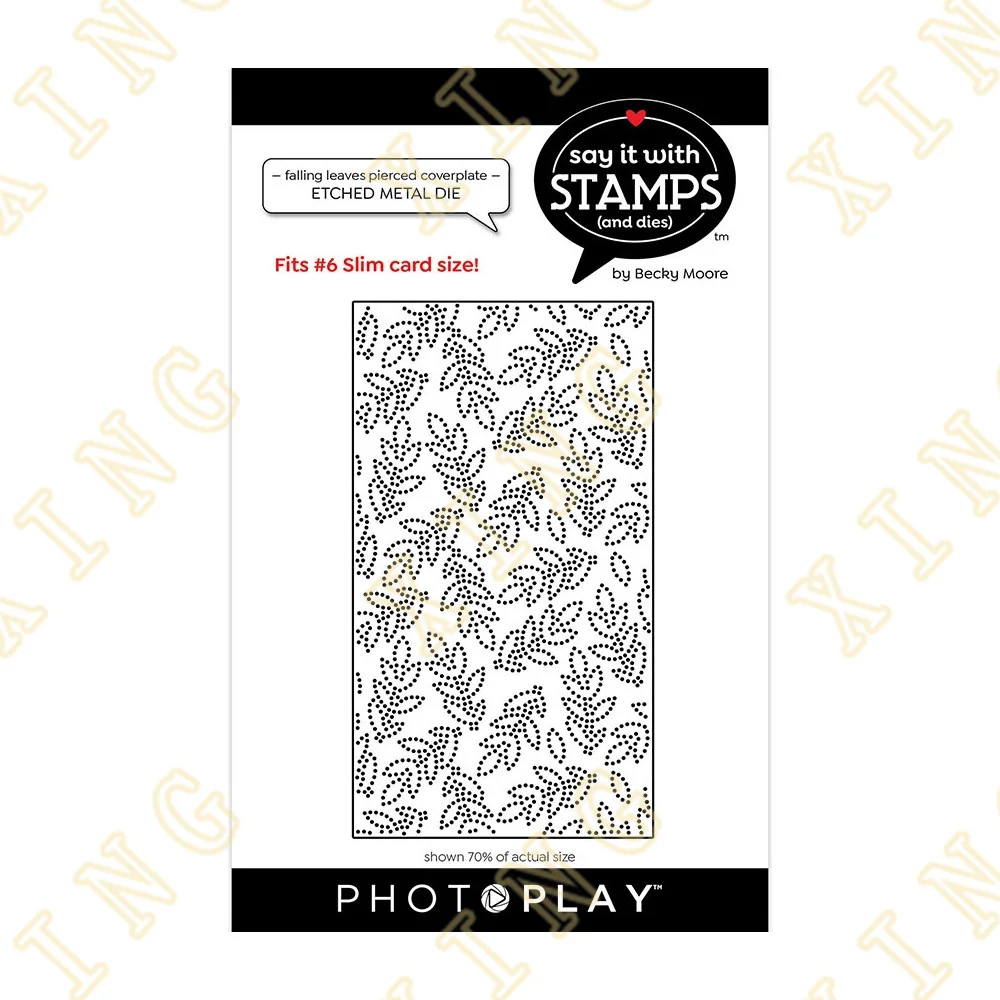 

Falling Leaves Pierced Coverplate Metal Cutting Dies Diy Scrapbook Paper Diary Decoration Card Handmade Embossing New Mould
