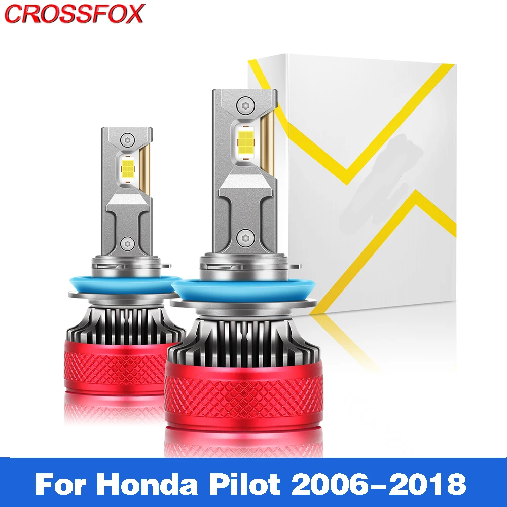 

H11 LED Headlight 120W 30000LM HB3 9005 Car Light Auto Headlamp 12V For Honda Pilot 2006-2011 2012 2013 2014 2015 2016 2017 2018