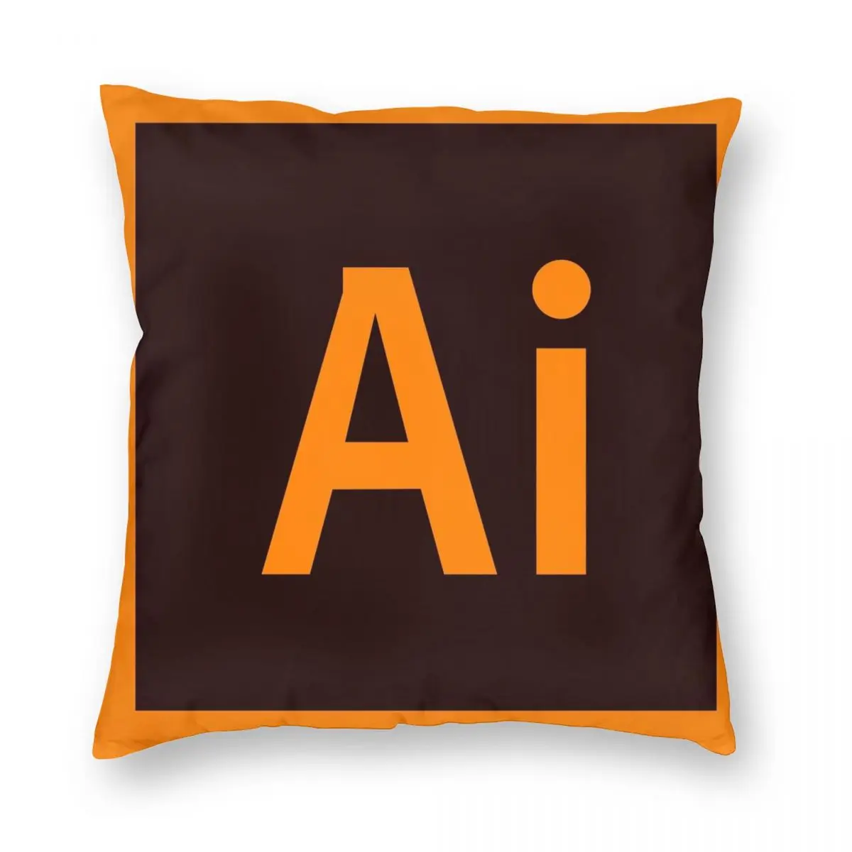 

Illustrator Cushion Square Pillowcase Polyester Linen Velvet Creative Zip Decor Pillow Case Home Cushion Cover