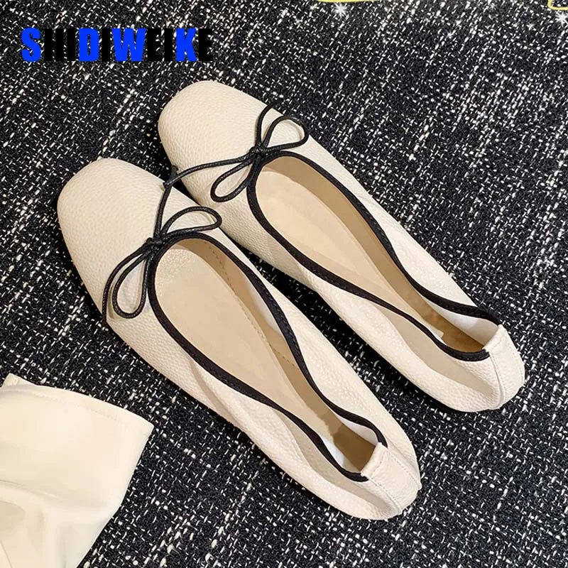 

Туфли на плоской подошве; Женские балетки для танцев на плоской подошве; Однотонные женские туфли на плоской подошве; Сезон весна-лето; Обув...