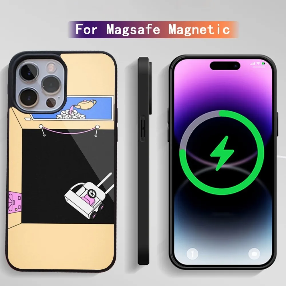 Детский чехол для телефона Stray Kpop MAXIDENT iPhone 15 14 13 12 11 Plus Pro Max Magsafe магнитная