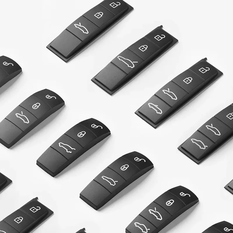 Для Porsche Panamera Cayenne Macan Taycan 718 Boxster 911 2011-2024 автомобильный чехол для ключей резиновая