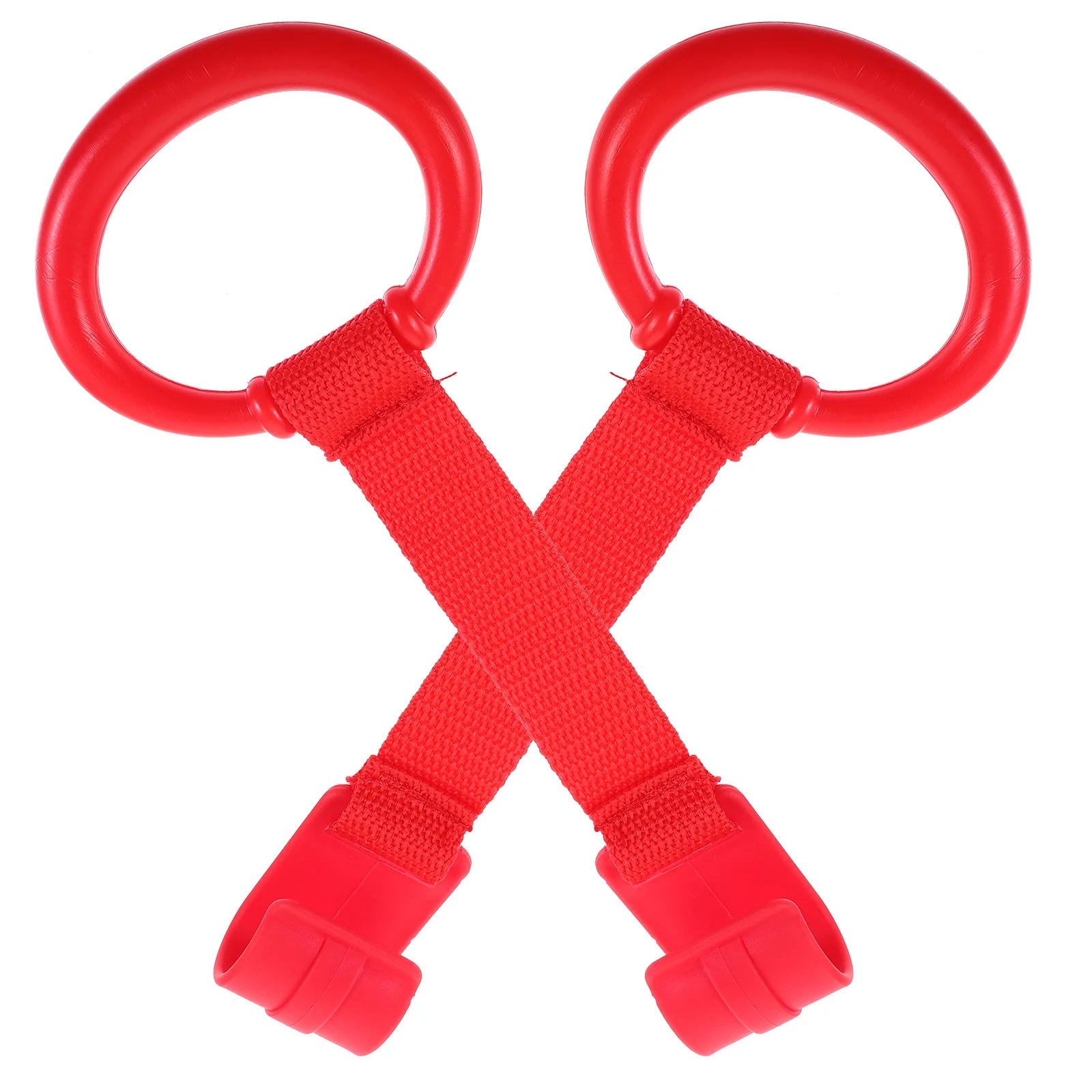

2pcs Infant Crib Pull Rings Baby Bed Stand Up Rings Kids Walking Learning Tools