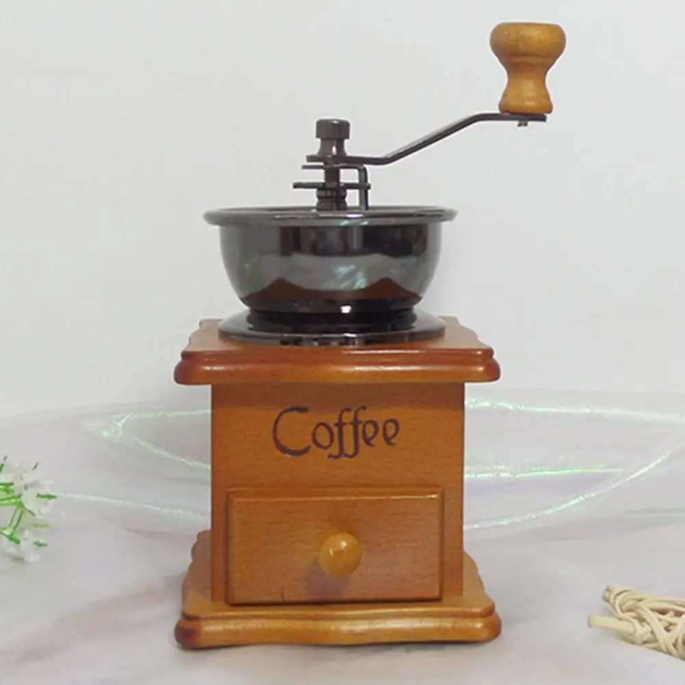 Эффективная ручная кофемолка металлическая практичная Регулируемая мельница