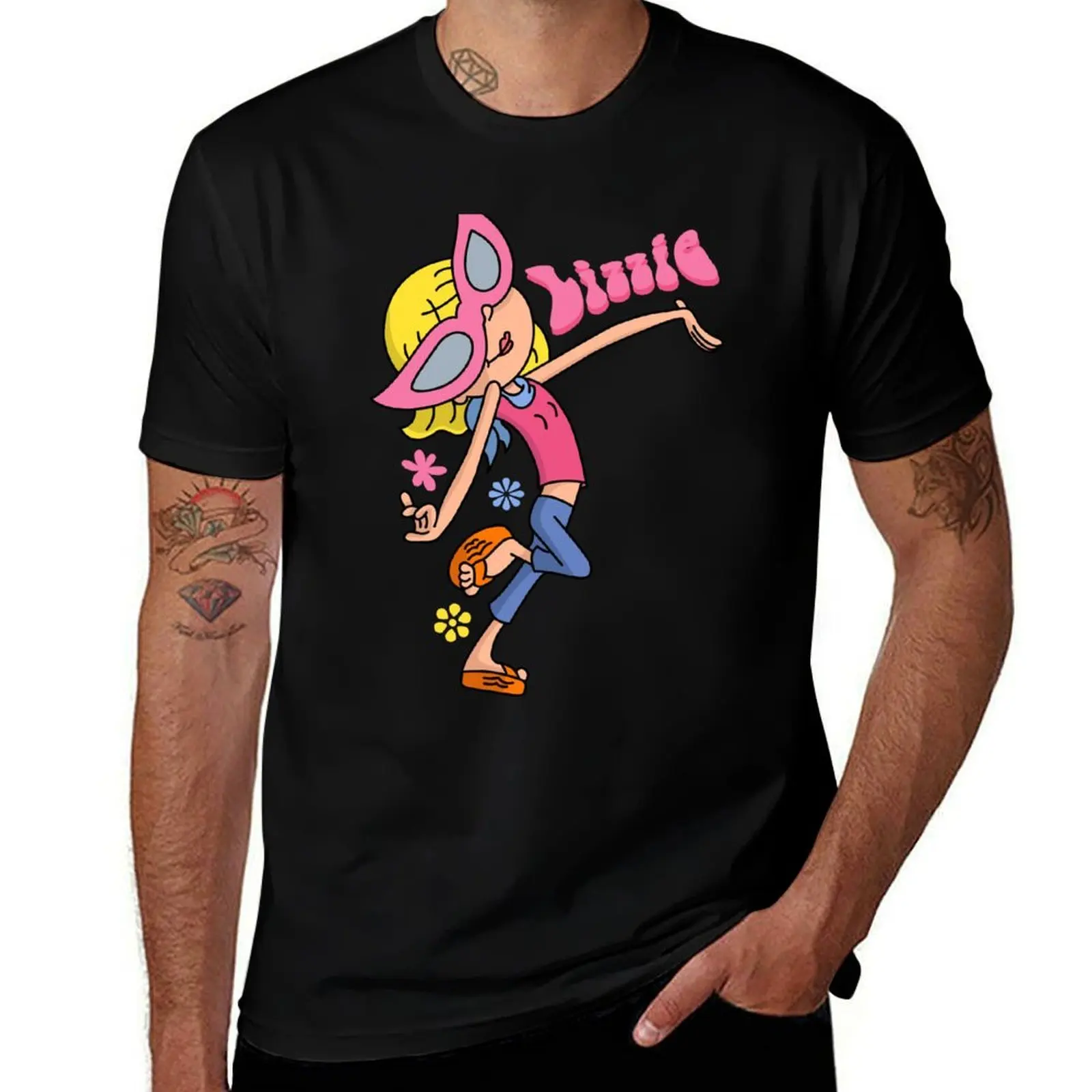 Фото Футболка Lizzie McGuire Superstar с классическим принтом и коротким рукавом №1