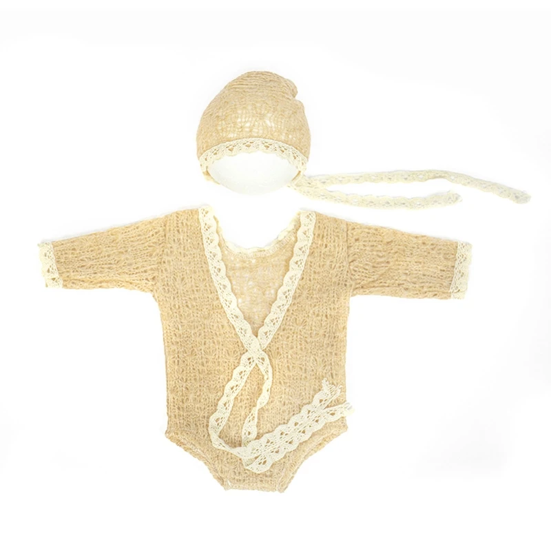 

Neutral Baby Shower Props Skin Friendly Outfit for Photo Shooting Party Supply GXMB