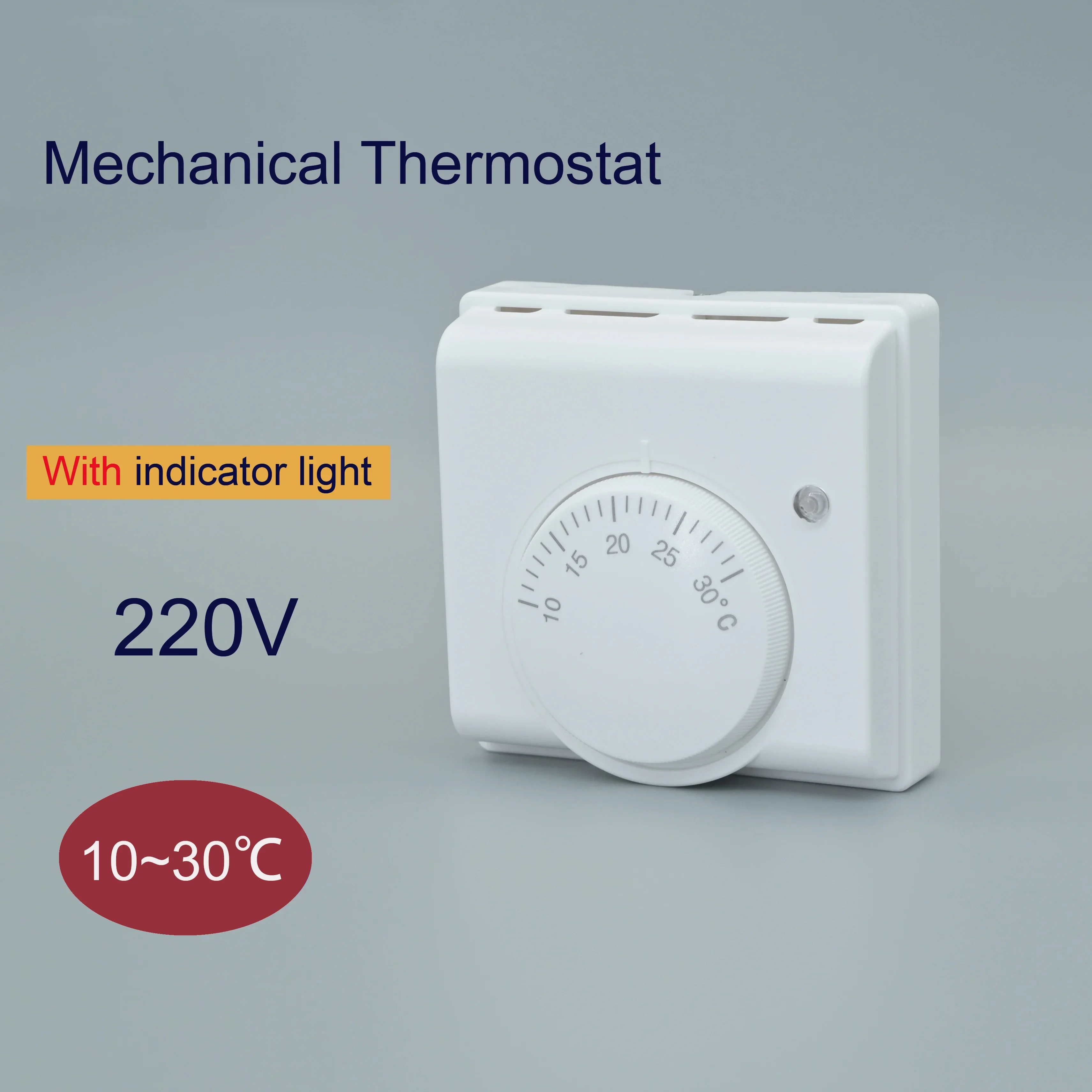 1 шт./5 шт. термостат для теплого пола 220 В 10 ℃-30 ℃