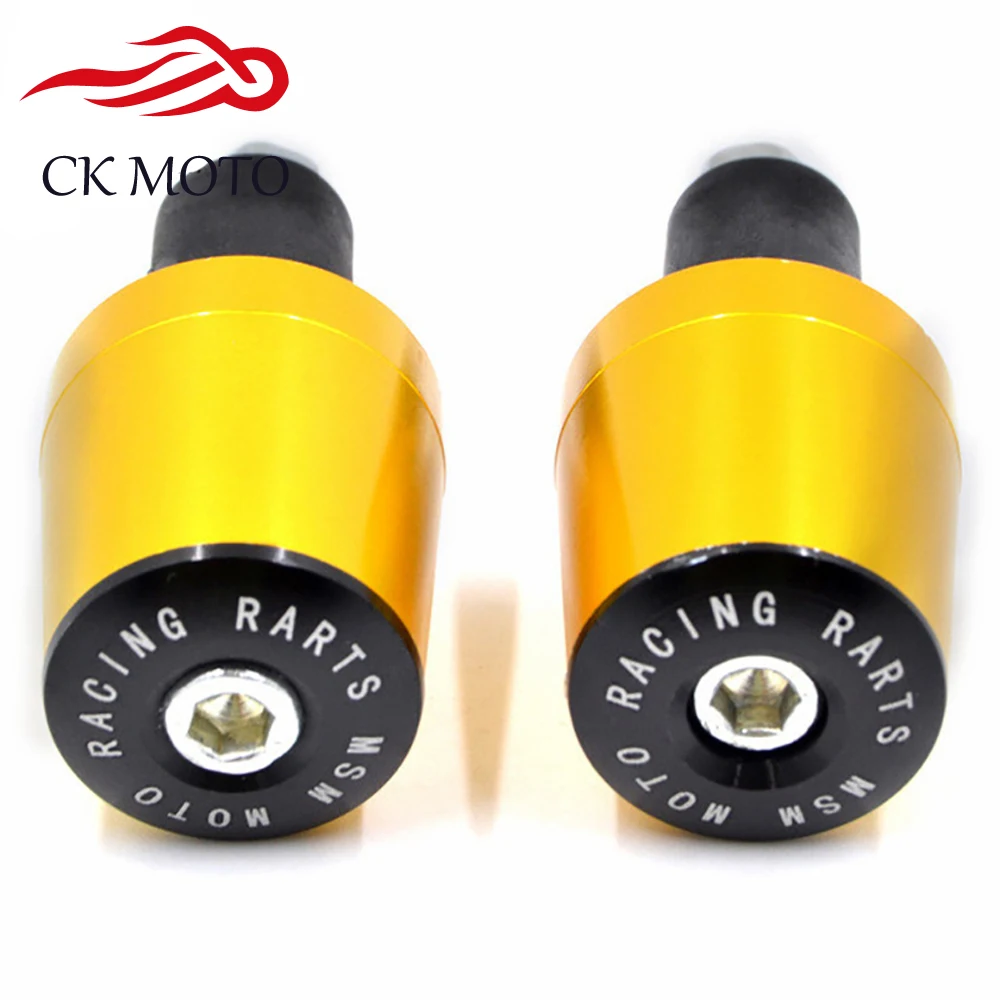 22 мм универсальный руль мотоцикла ручки концы ручек весы заглушки с ЧПУ для Honda