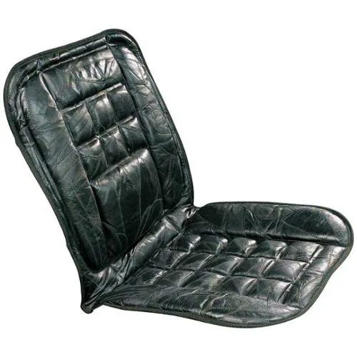 

Leather Lumbar Cushion Seat Cushion With Comfort Memory Foam Non-Slip Rubber Vehicles Office Chair Home Car Pad Seat Cover