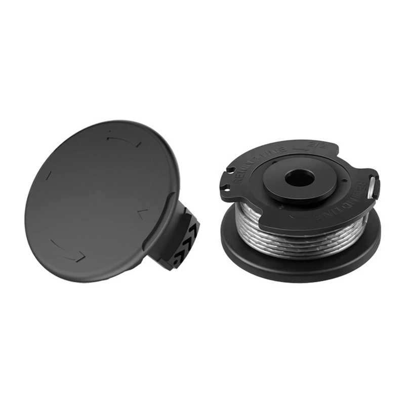 F016800385 String Trimmer Spool Line for Bosch EasyGrassCut 23, 26, 18, 18-230, 18-260, 18-26 Replacement (1Spool+1Cap)