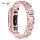 Роскошный браслет со стразами для Fitbit Charge 342 женский браслет с ремешком из нержавеющей стали для Fitbit Charge 3 SE фитнес-трекер