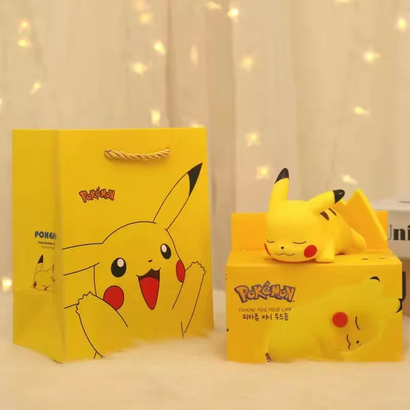 

Pokemon Toys Pikachu Night Light Glowing Toy Cute Pocket Monster Bedside Lamp Bedroom Living Room Ornament Birthday Present