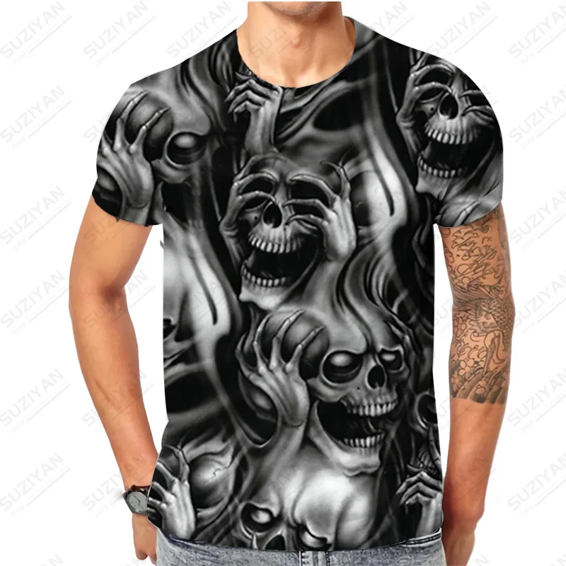 

Top Standard-fit Top Fashionable Printed 3D Slim Sleeve Hot Selling Vintage Summer Beautiful Patterns Harakuju Art England Men