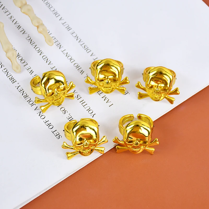 

Детские пластиковые пиратские кольца