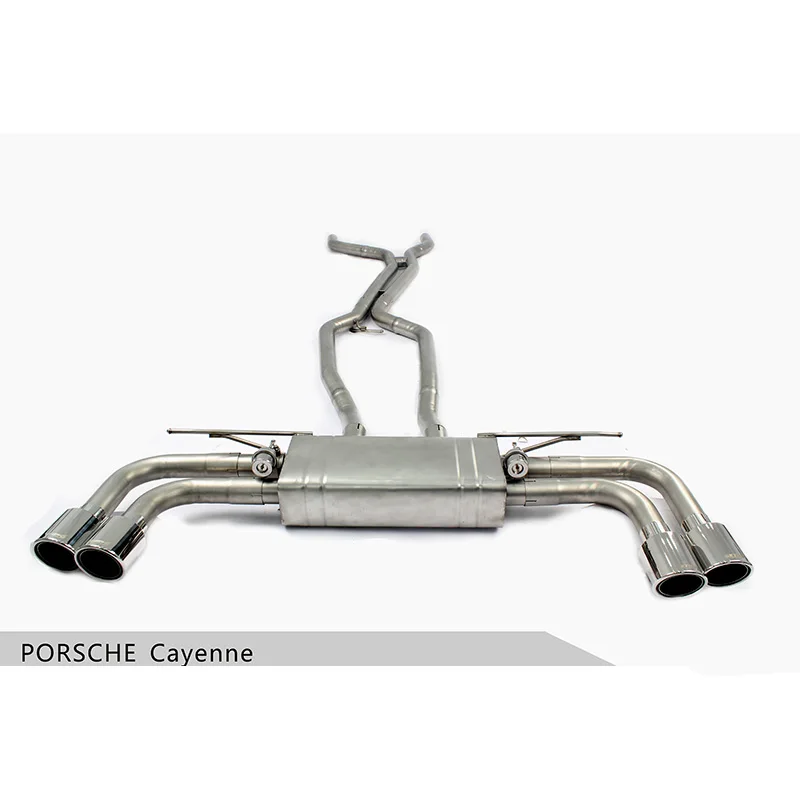Заводской глушитель Catback для Porsche Cayenne 957 3 6 4 8 выхлопная система Valvetronic детали с