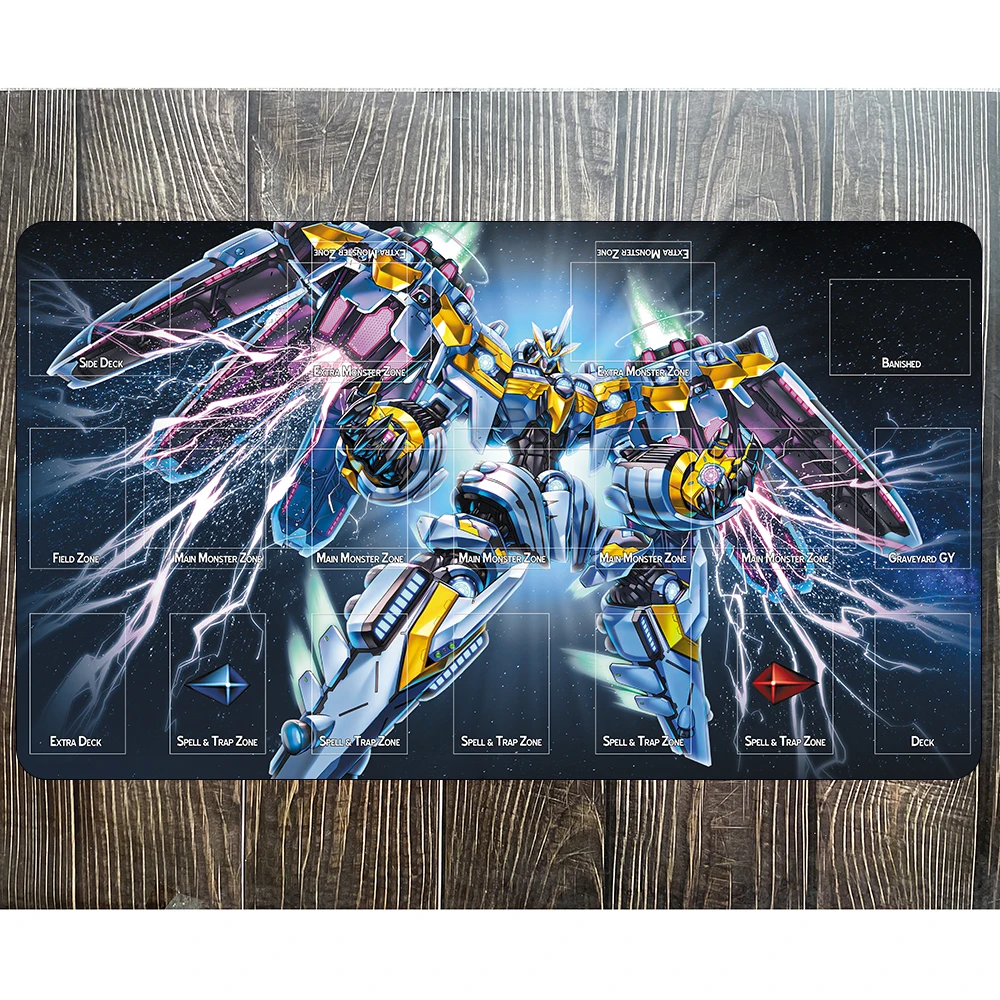 

Yugioh Divine Arsenal AA-ZEUS - Sky Thunder Card Pad Paymat YGO Mat MTG KMC TCG Yu-Gi-Oh Mat-54