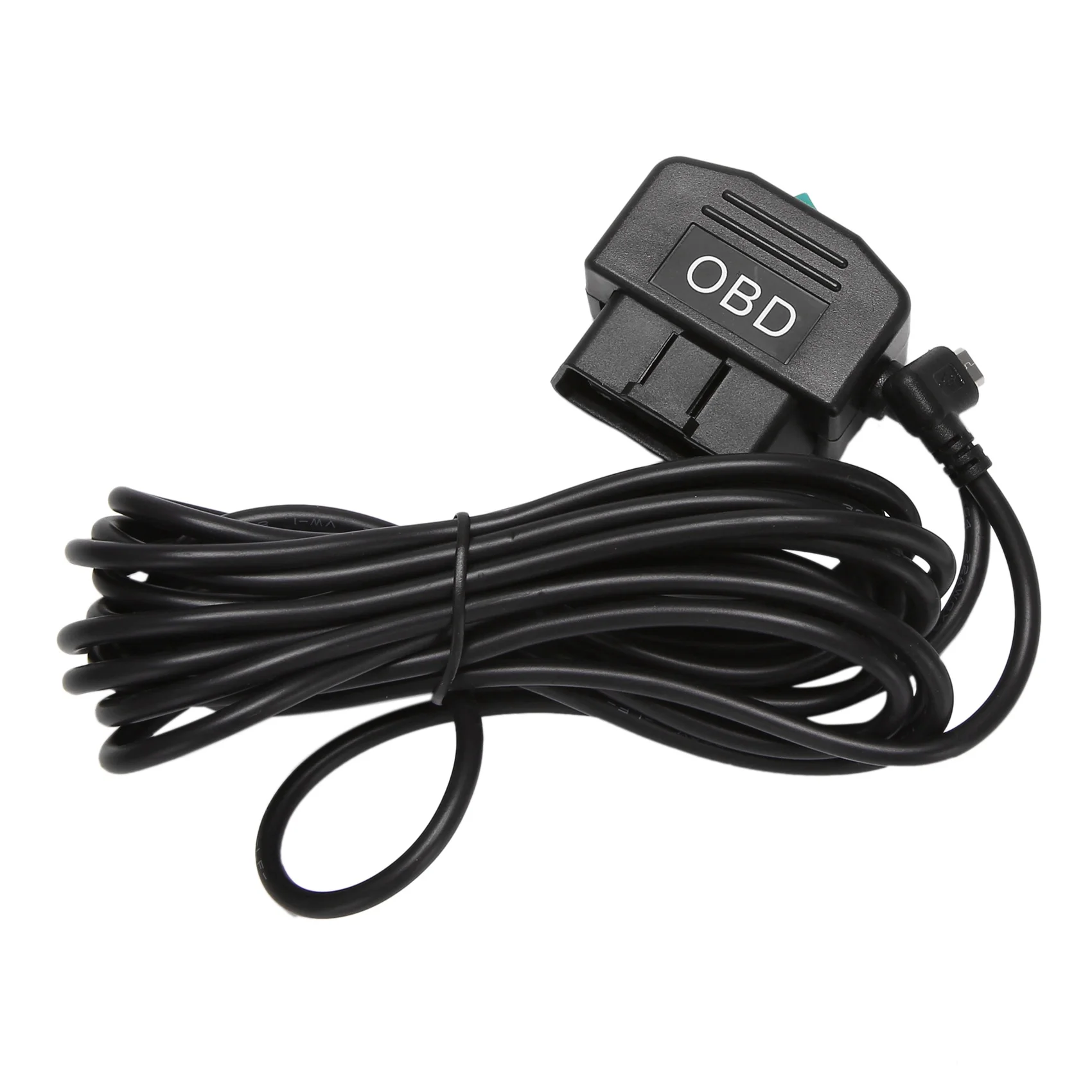

Output 5V 3A USB Ports Car OBD Adapter Power Box 3.5 Meters Cable Switch Line for DVR Charging (MICRO-Left)