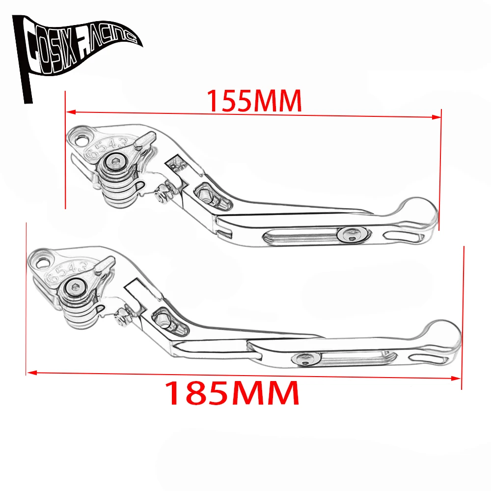 Подходит для CBF125 2008-2022 аксессуары мотоциклов с ЧПУ складной выдвижной рычагов