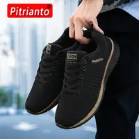 Hot Sale Men Casual Shoes Lace Up Men Shoes Lightweight Comfortable Breathable Walking Sneakers Tenis Feminino Zapatos 1