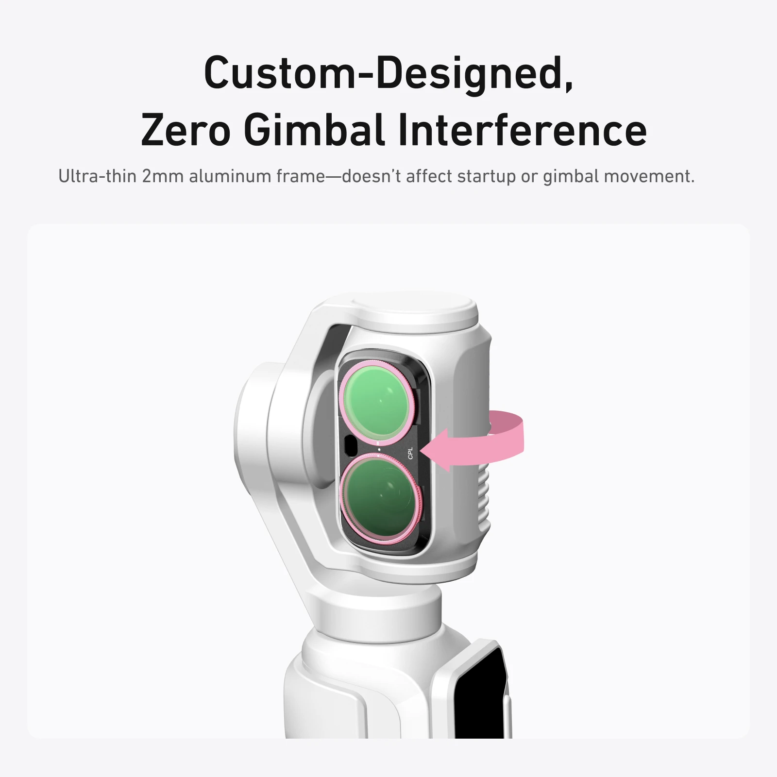 Магнитные фильтры TELESIN CPL VND Black Diffusion 14 ND41664 для Insta 360 Luna Ultra, комплект защитных фильтров для камеры (art.: 3920db72d87d4) - 3920db72d87d4