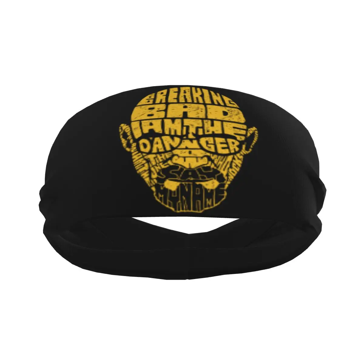 

Breaking Bad Men Sweatband Sports Headband Non Slip Cycling Yoga Hair band Heisenberg I Am The Danger Headscarf Sports Safety