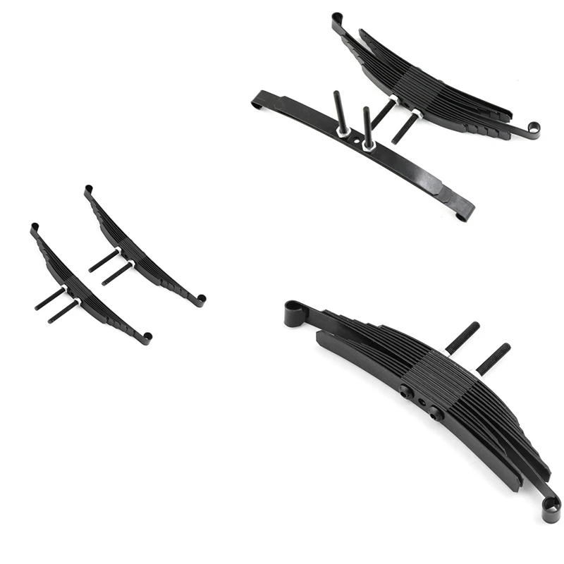 

2 Set Steel Leaf Springs For 1/14 Tamiya RC Tractor Trailer Truck Model Car Upgrade Parts Spare Accessories