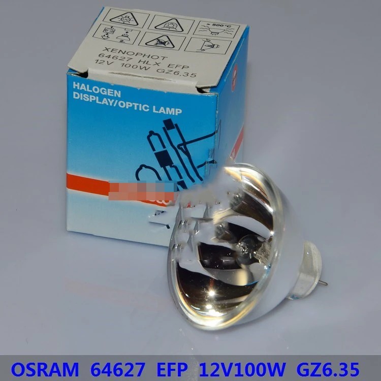 

Оптические галогенные лампы для микроскопа XENOPHOT OSRAM 64627 HLX EFP 12 в 100 Вт GZ6.35, лампа 12 В Вт
