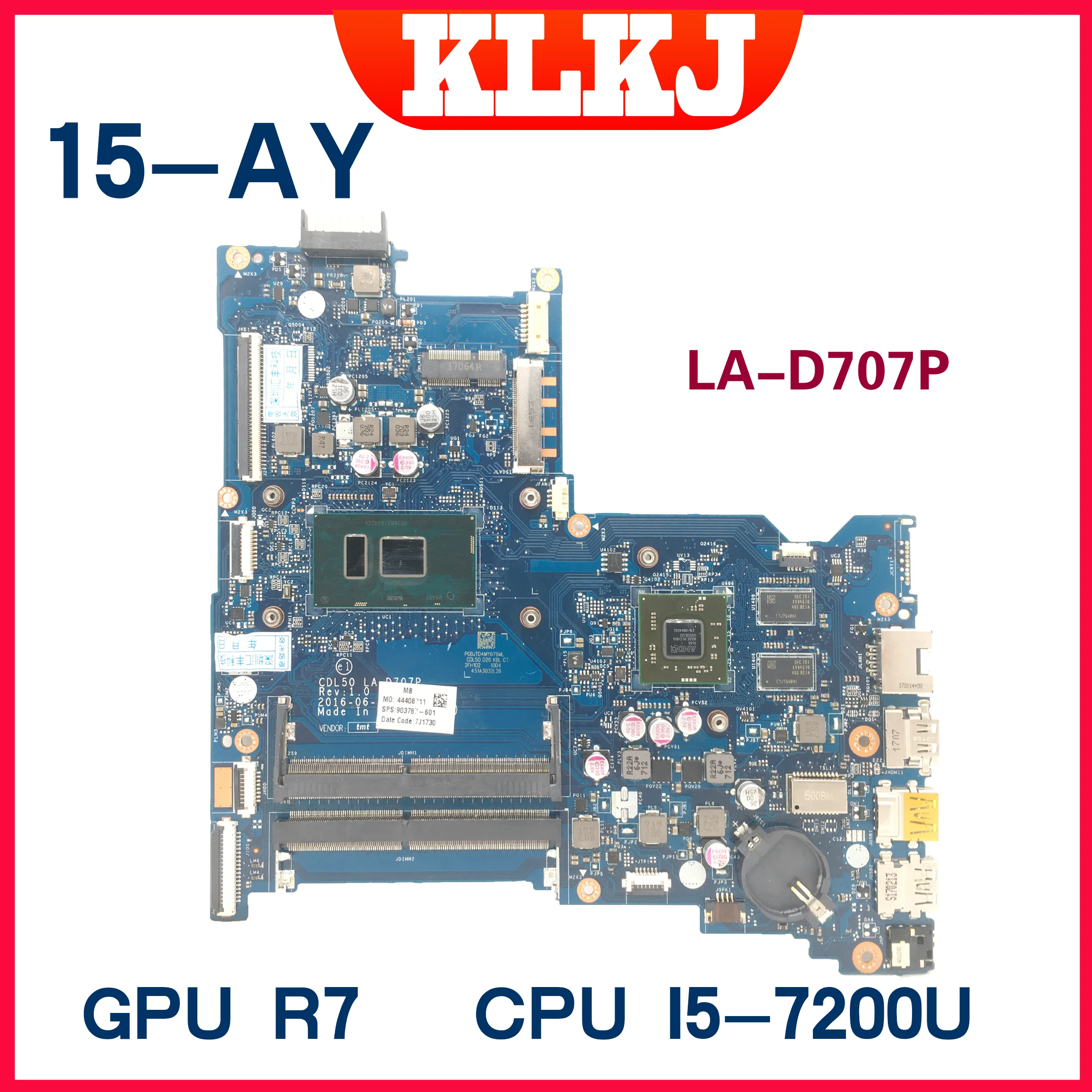 Рисунок 2 - Материнская плата Dinzi CDL50 LA-D707P