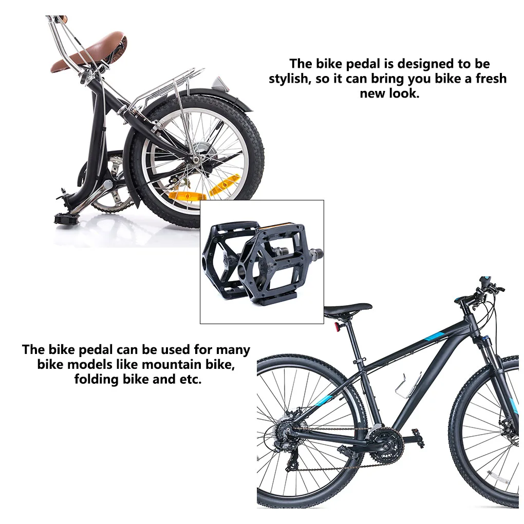 

1 Pair Mountain Bike Pedal Detachable Replacement Professional Universal Steel Shaft Bicycles Pedals Part Accessoires