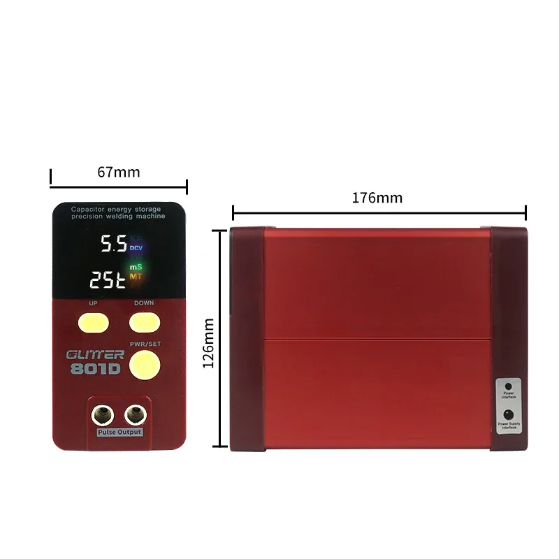 801D конденсаторный аккумулятор для точечной сварки большой мономерный сварочный